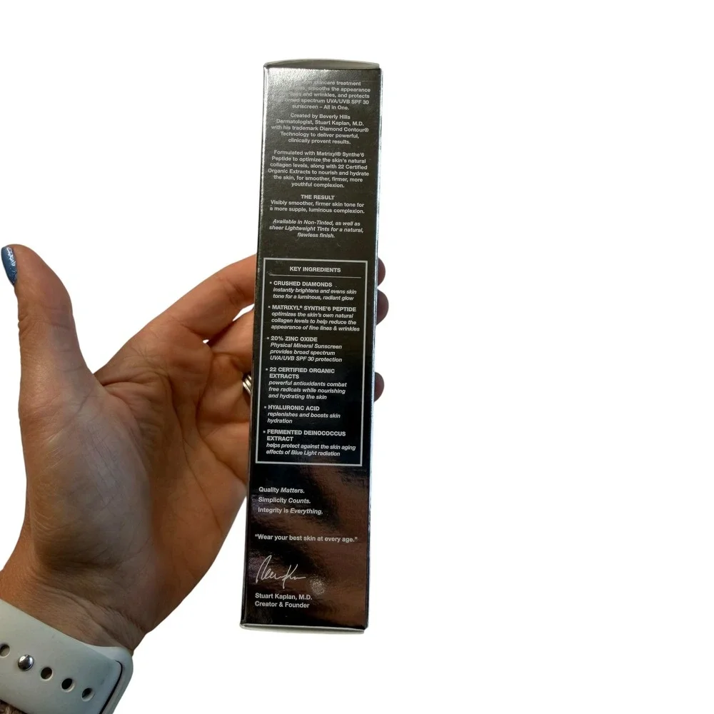 KAPLAN MD Diamond Contour SPF 30 Complexion Treatment Non-Tinted Women's 2oz NEW